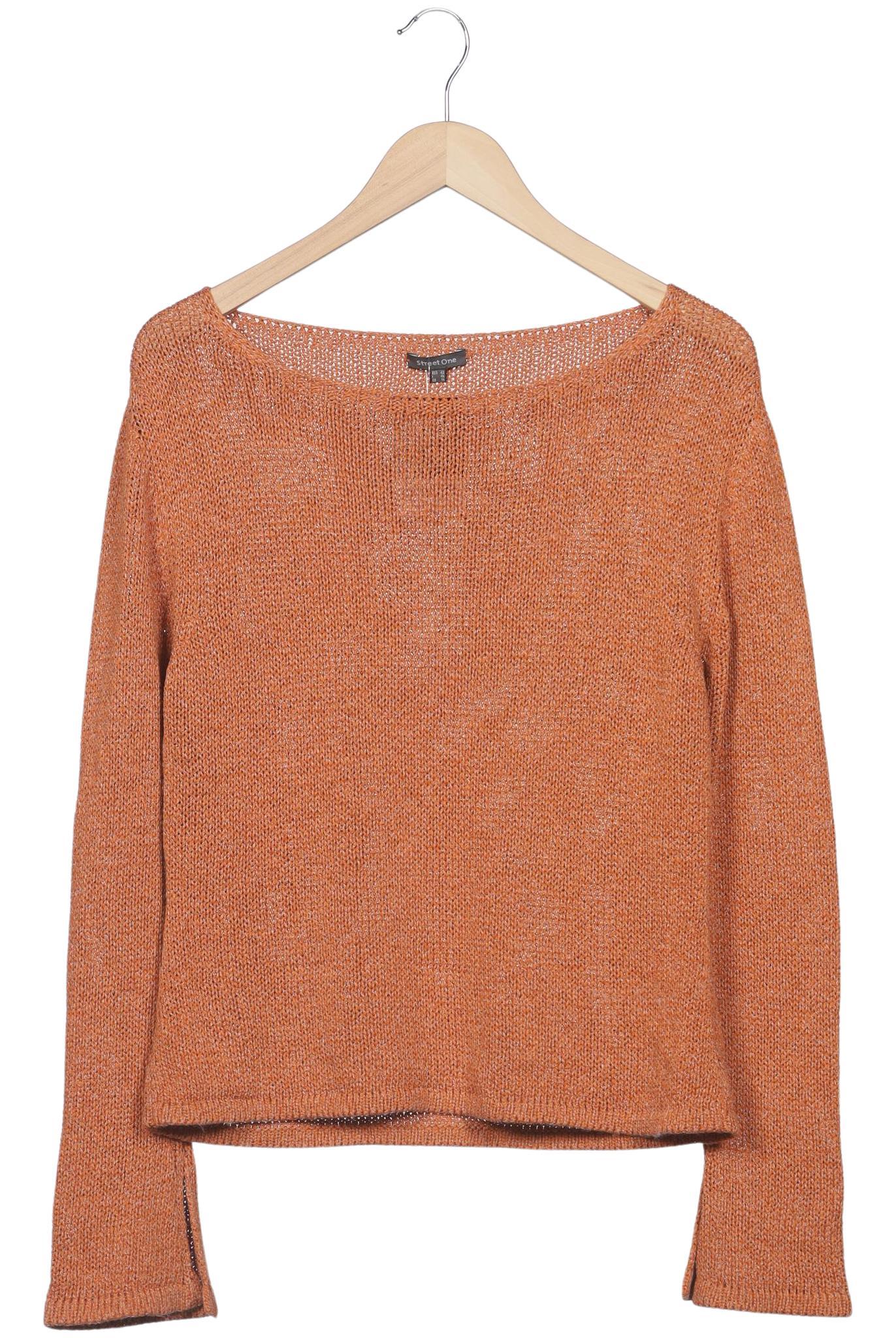 

Street One Damen Pullover, orange, Gr. 42