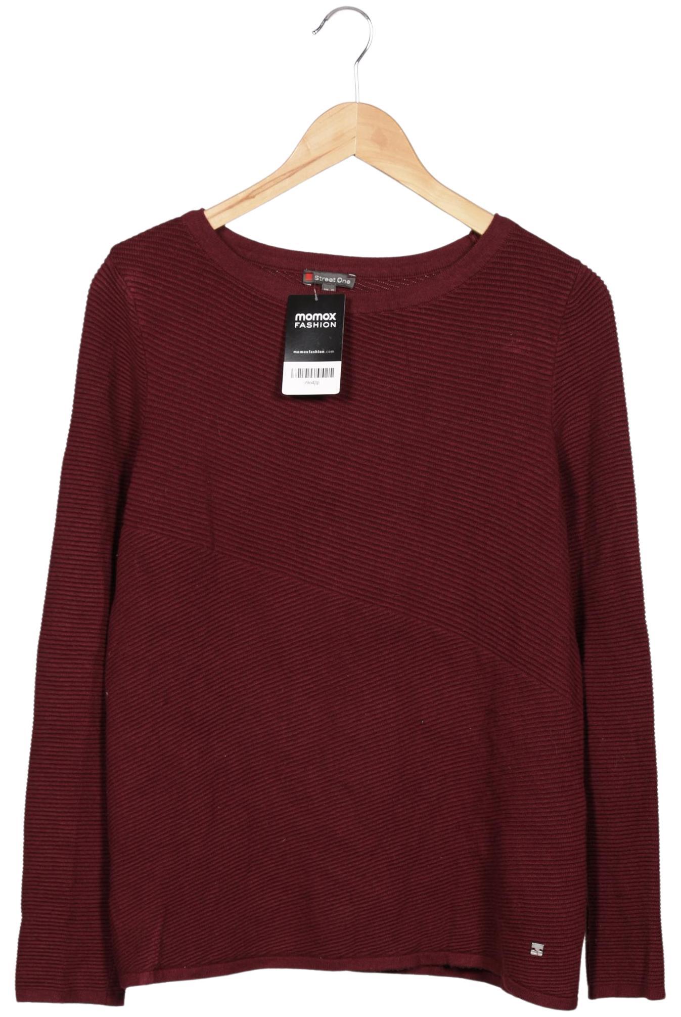 

Street One Damen Pullover, bordeaux, Gr. 38