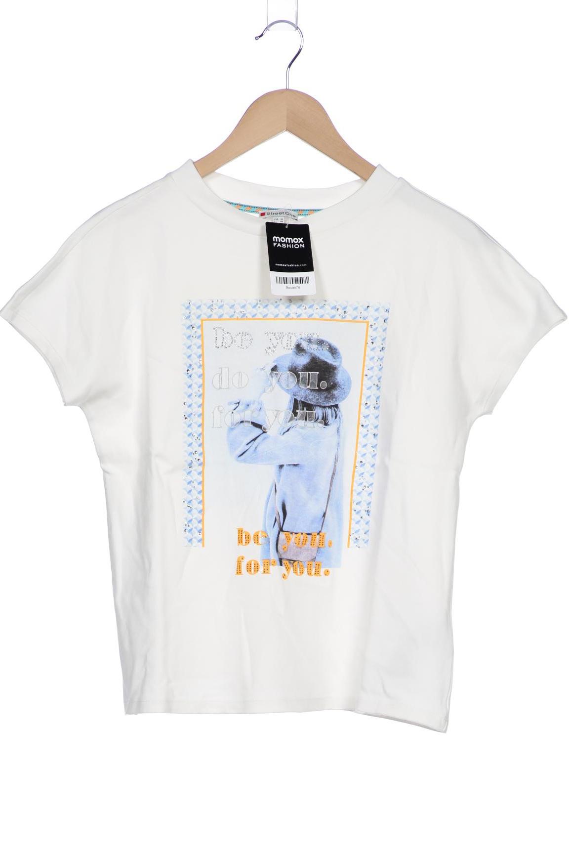 

Street One Damen T-Shirt, weiß, Gr. 36