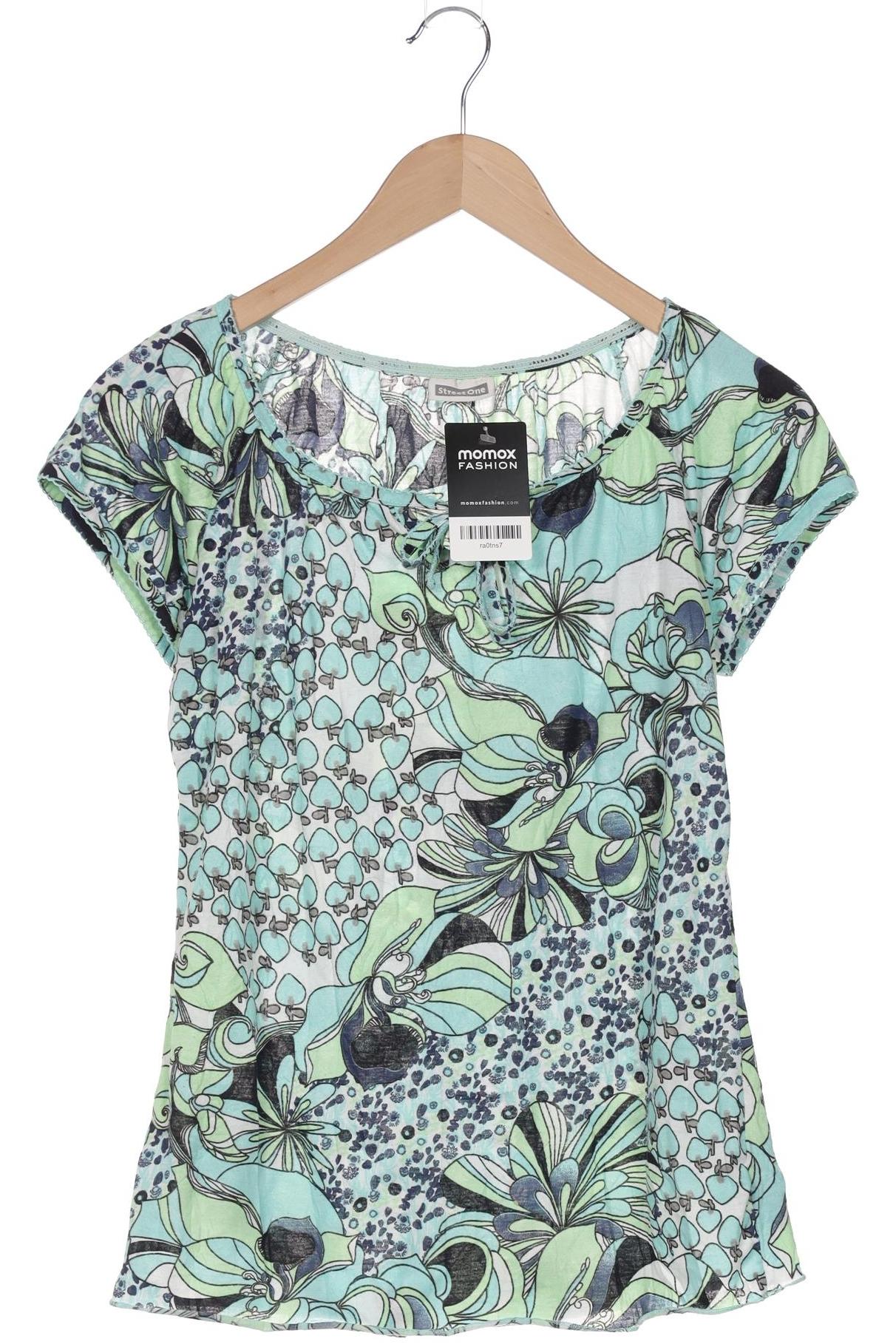 

Street One Damen T-Shirt, türkis, Gr. 40