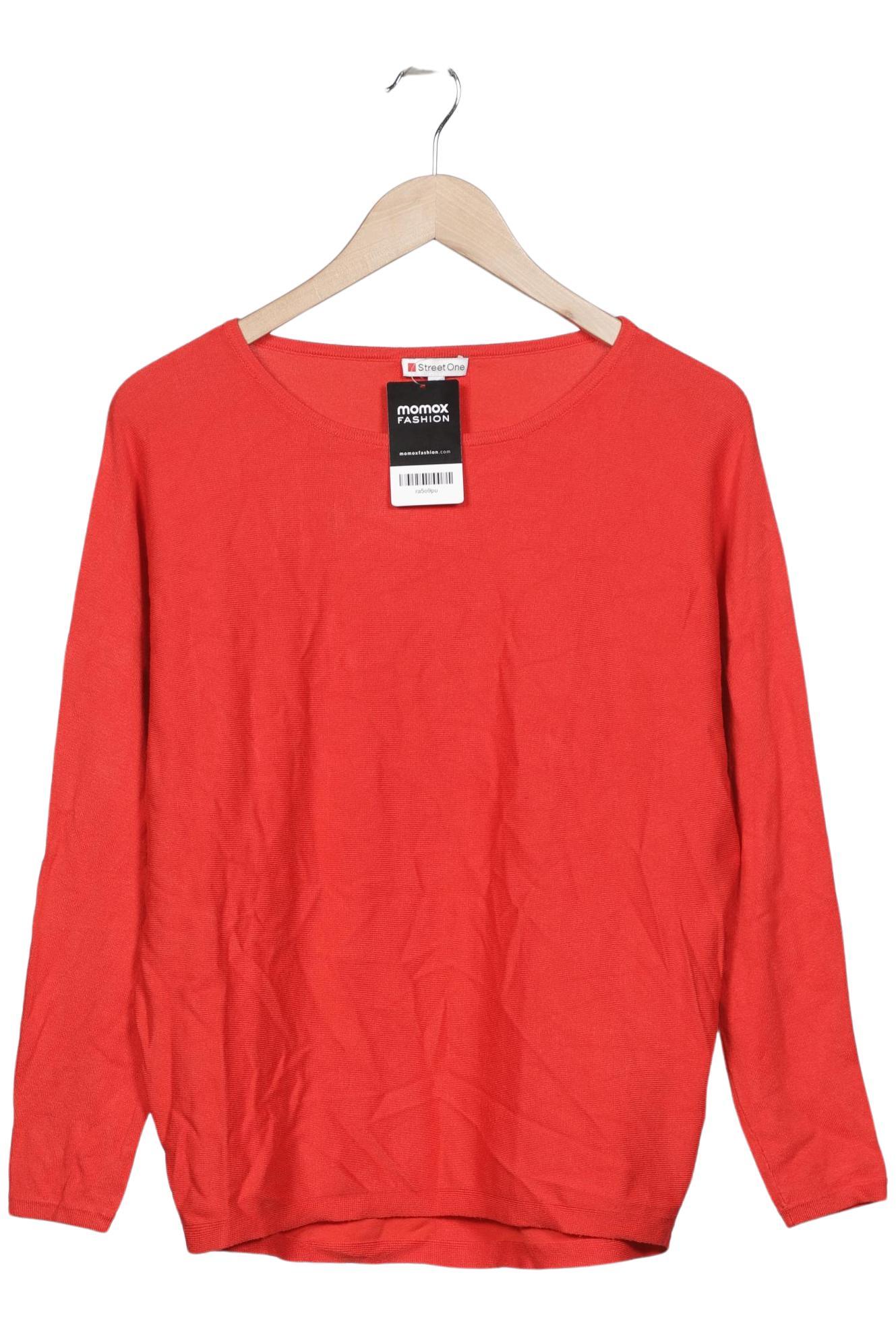 

Street One Damen Pullover, rot, Gr. 36