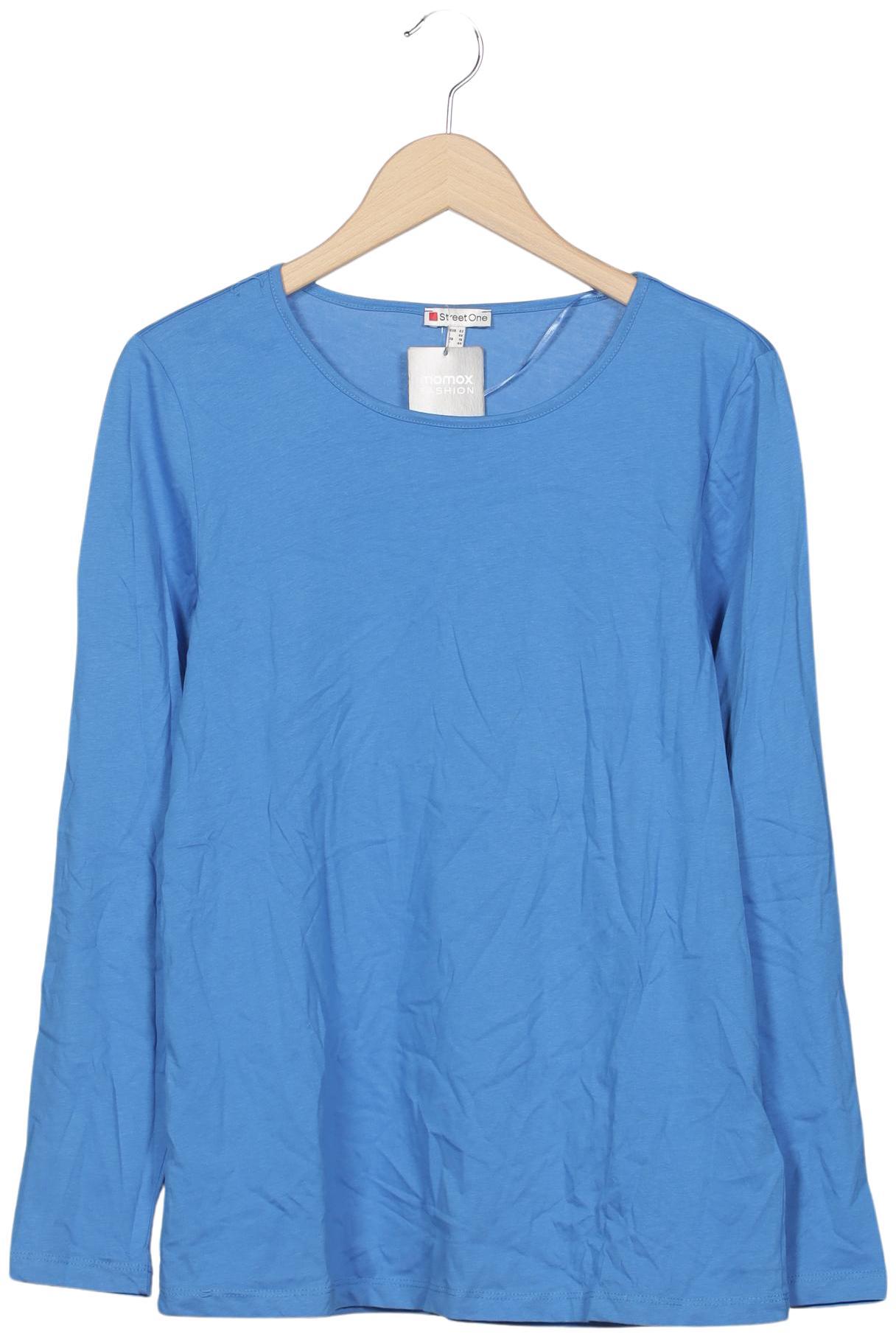 

Street One Damen Langarmshirt, blau, Gr. 42