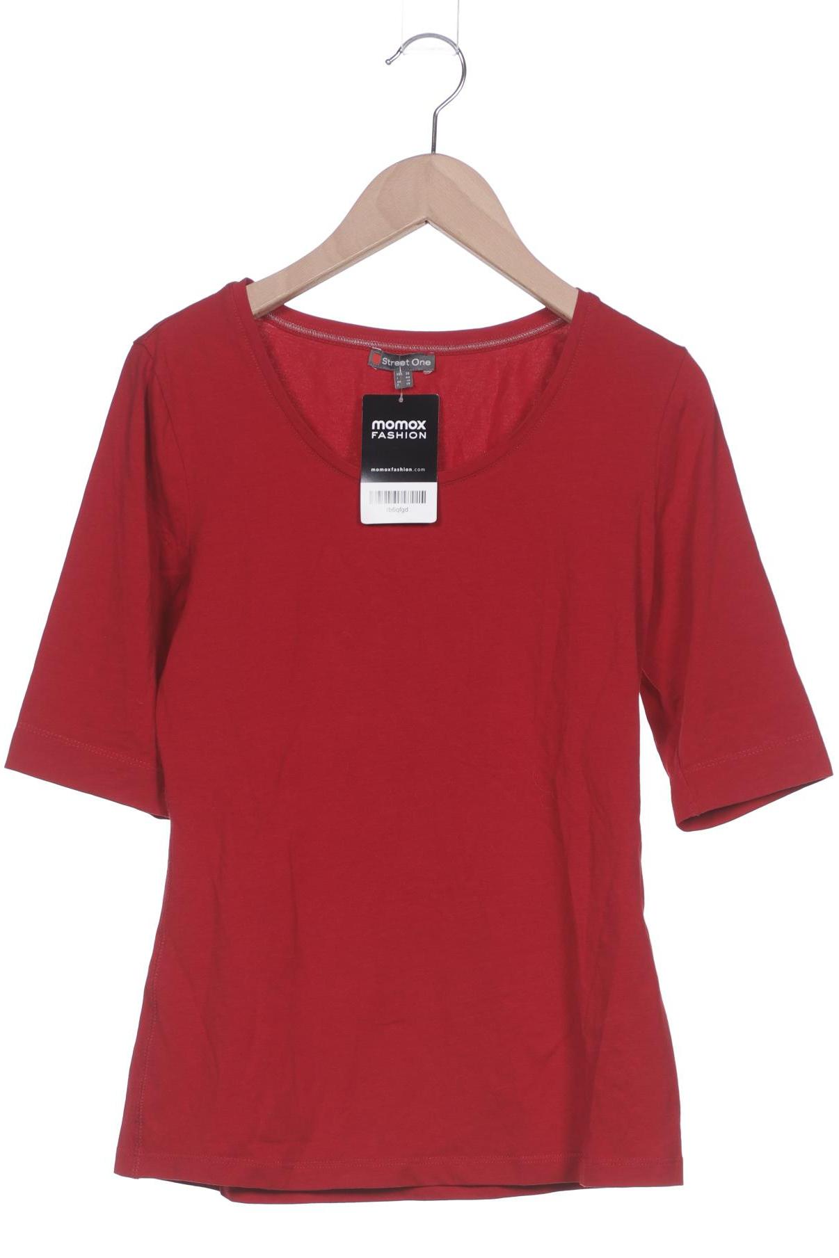 

Street One Damen T-Shirt, rot, Gr. 36