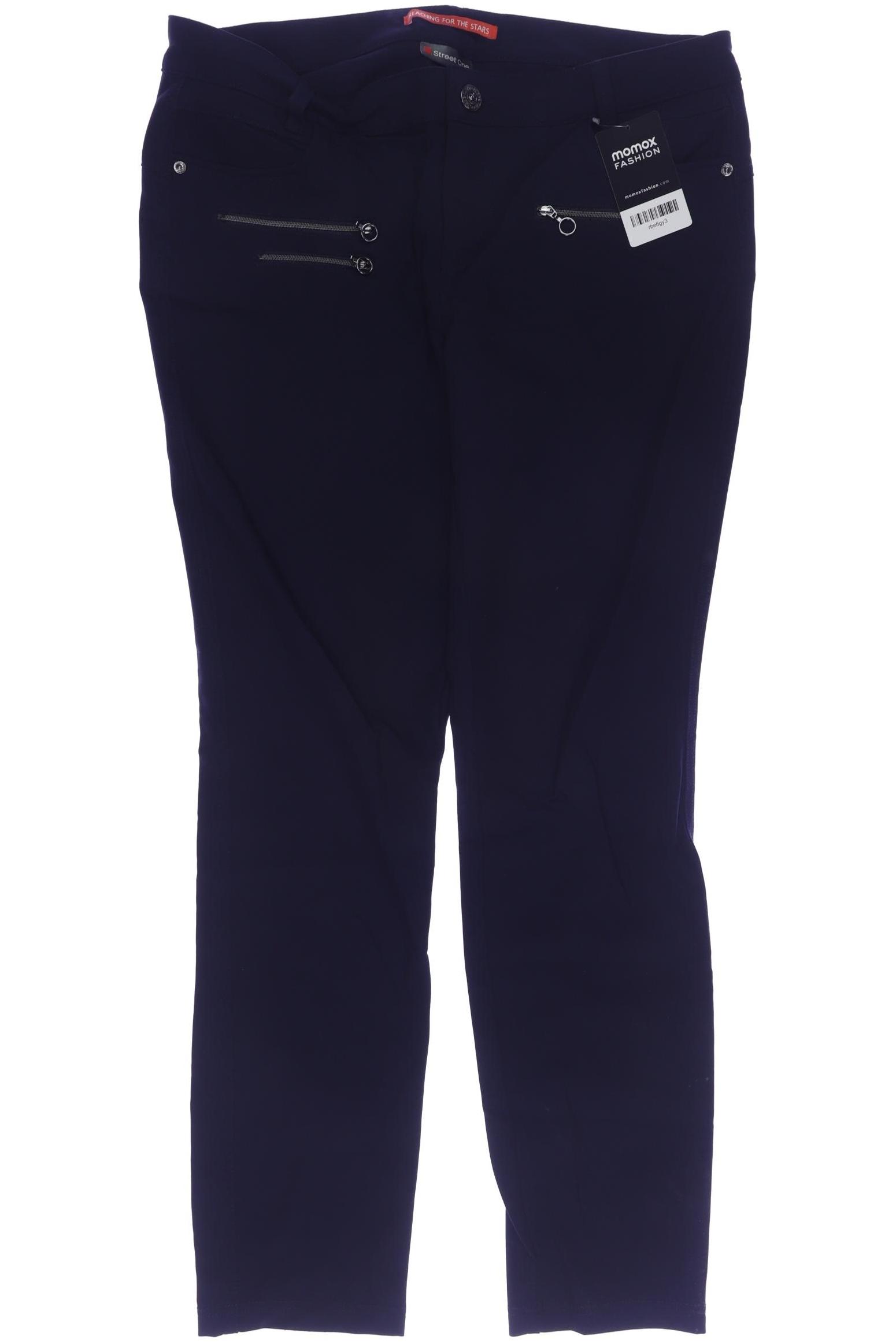 

Street One Damen Stoffhose, marineblau, Gr. 40