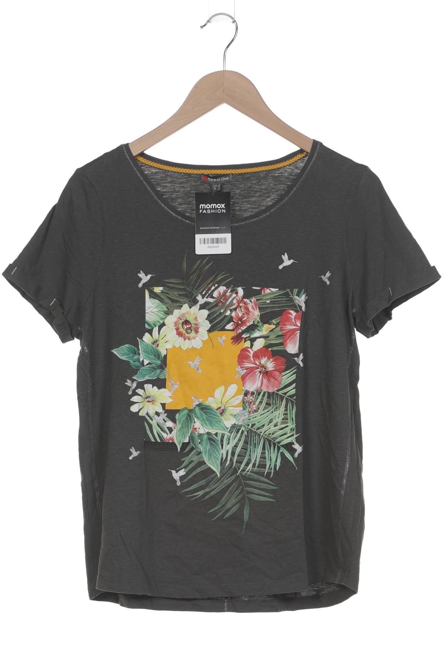 

Street One Damen T-Shirt, grün, Gr. 40