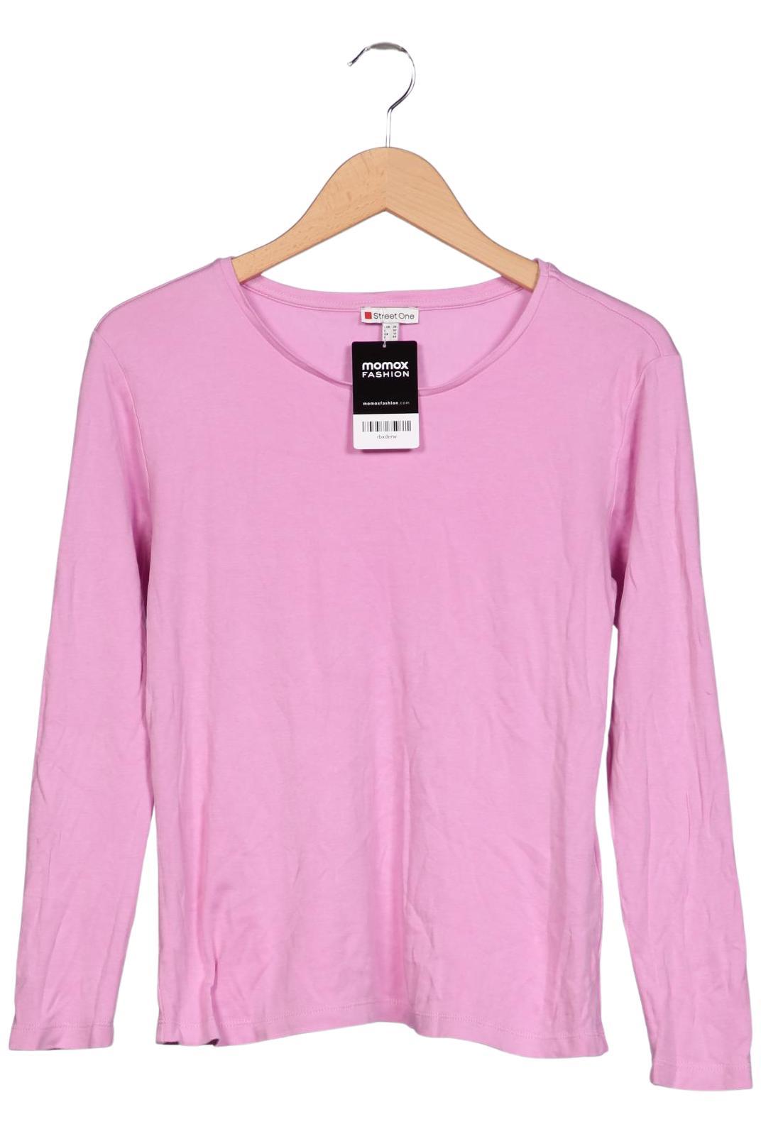 

Street One Damen Langarmshirt, pink, Gr. 38