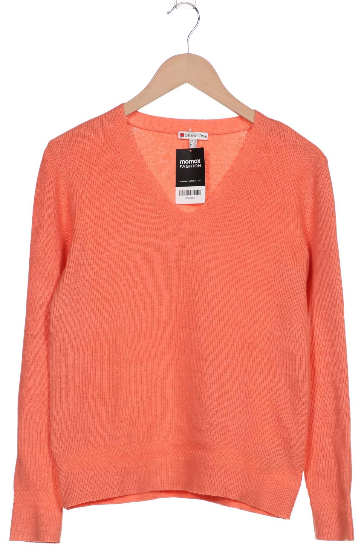 

Street One Damen Pullover, orange, Gr. 36