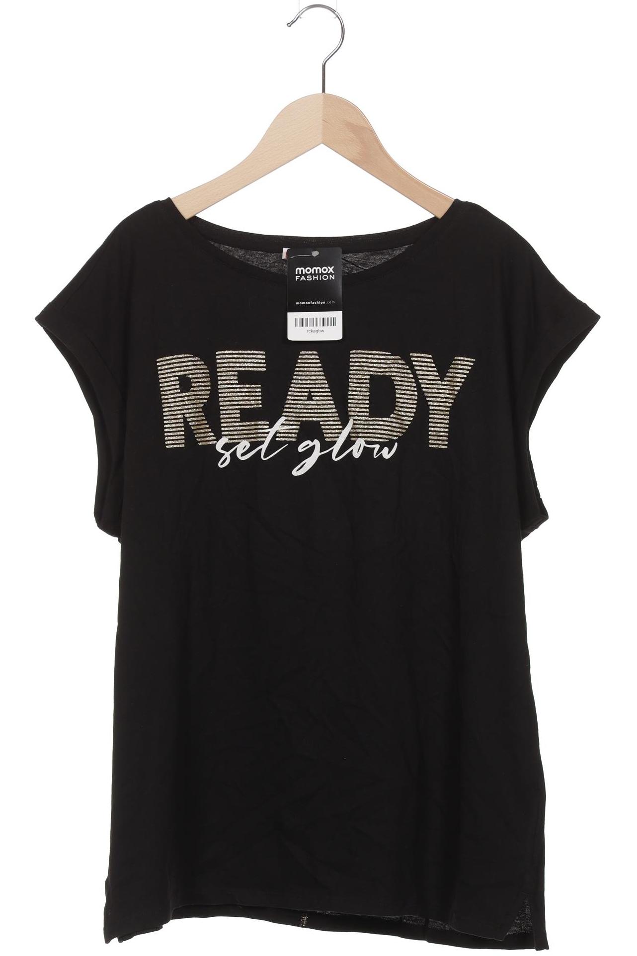 

Street One Damen T-Shirt, schwarz, Gr. 42