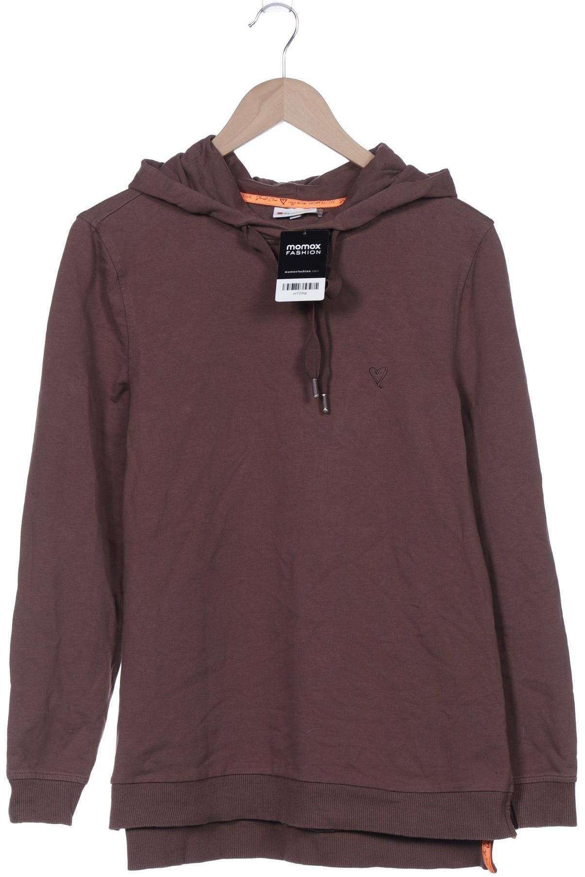 

Street One Damen Kapuzenpullover, braun, Gr. 38