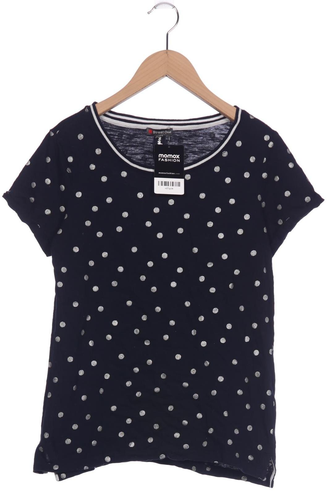 

Street One Damen T-Shirt, marineblau, Gr. 36