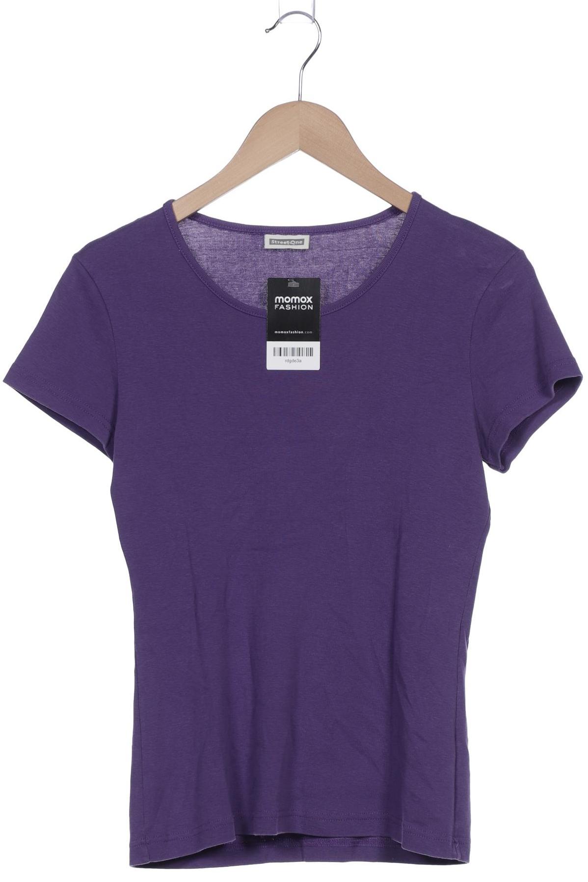 

Street One Damen T-Shirt, flieder, Gr. 40