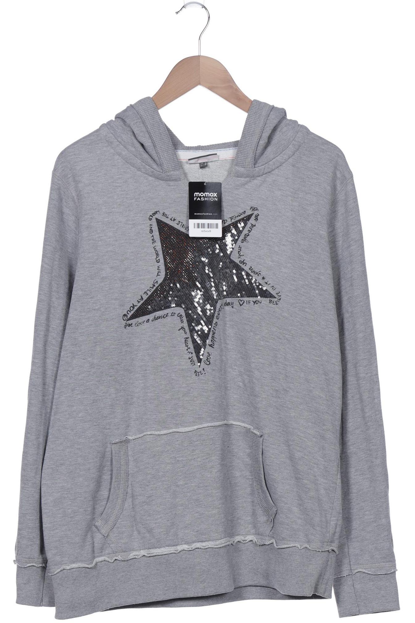 

Street One Damen Kapuzenpullover, grau, Gr. 44