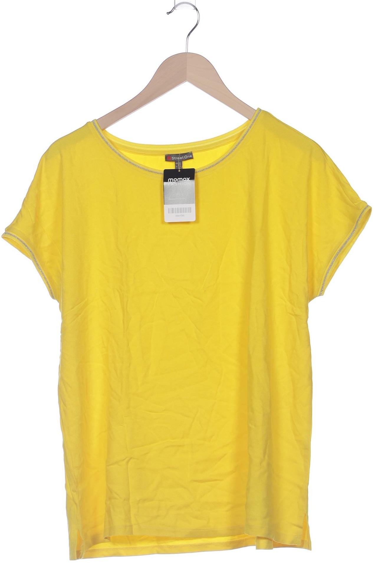 

Street One Damen T-Shirt, gelb, Gr. 44