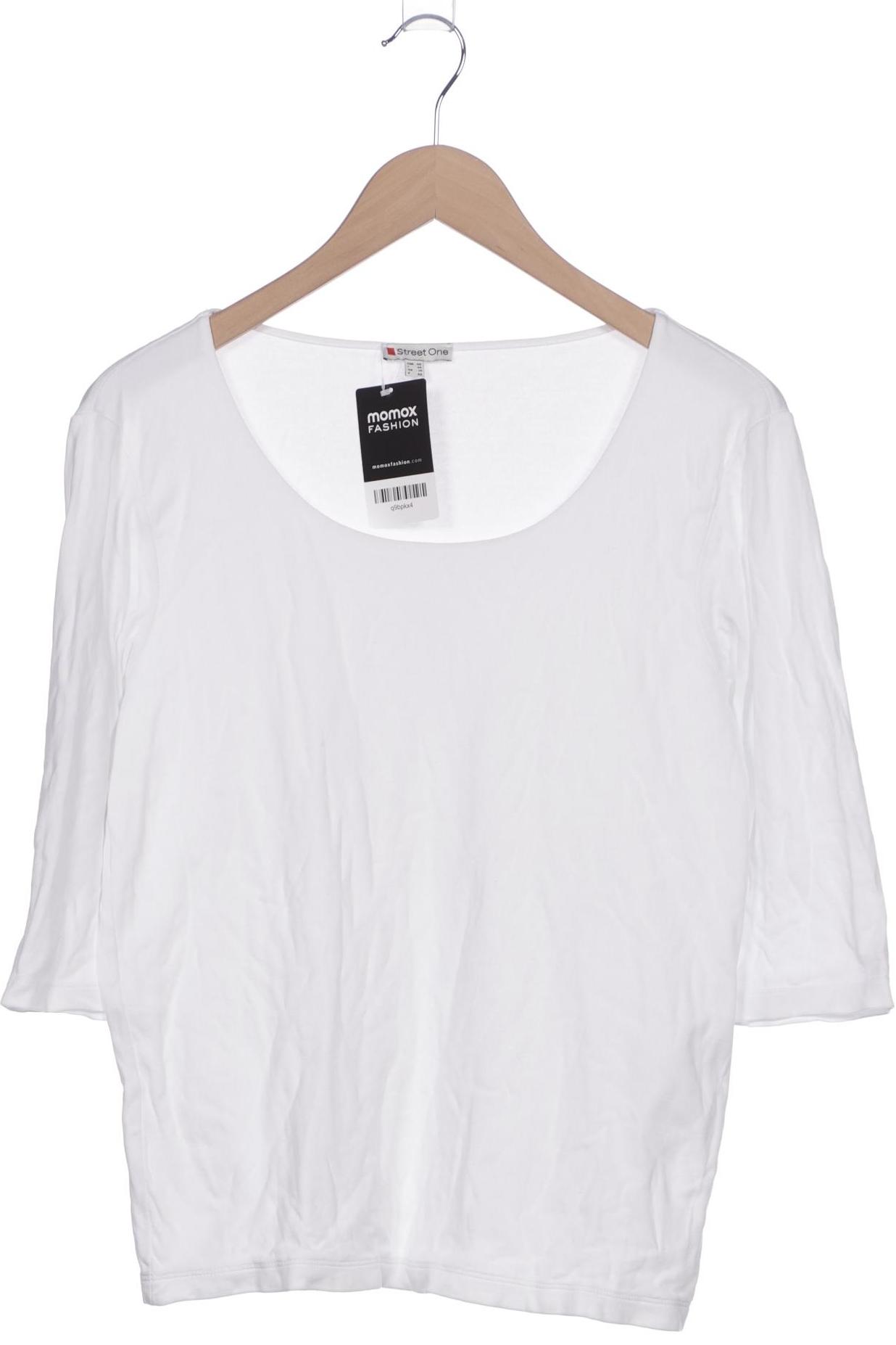 

Street One Damen Langarmshirt, weiß, Gr. 40