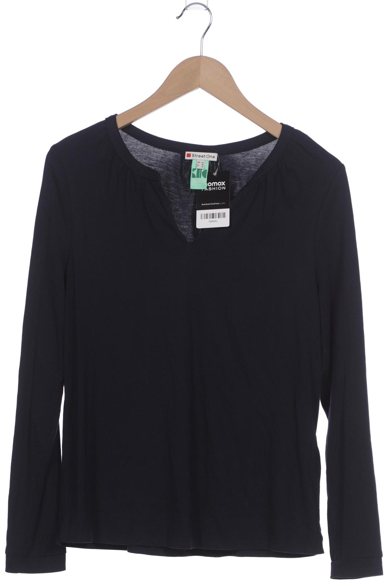 

Street One Damen Langarmshirt, marineblau, Gr. 36