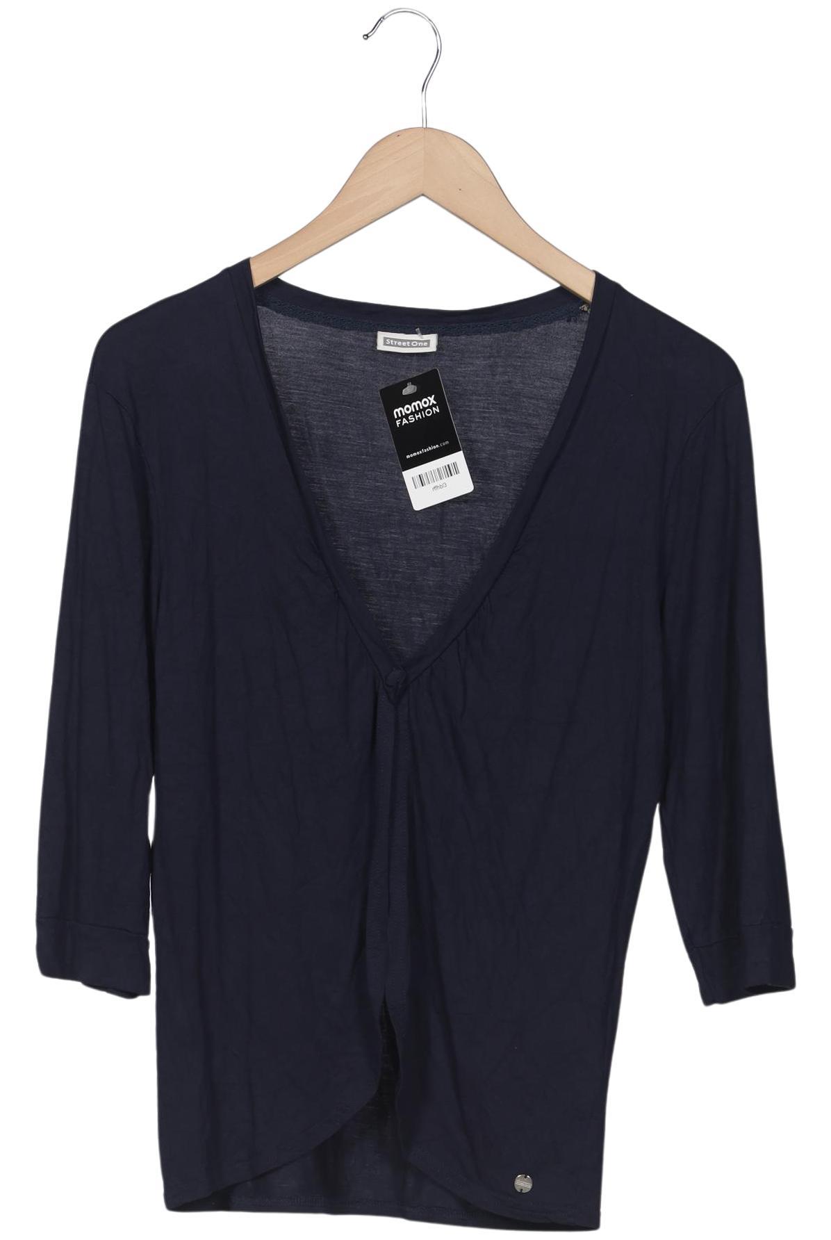 

Street One Damen Strickjacke, marineblau, Gr. 42