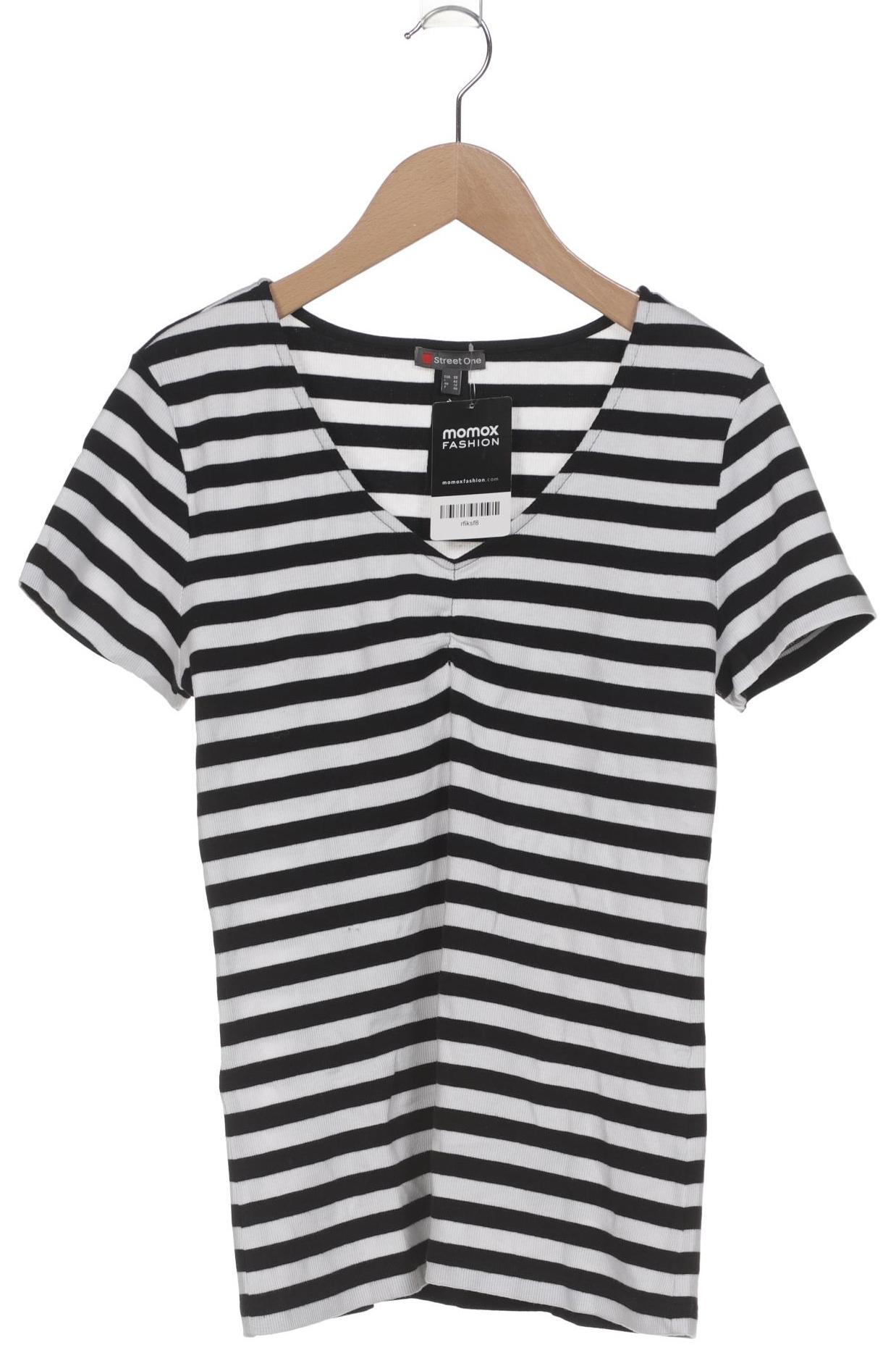 

Street One Damen T-Shirt, schwarz, Gr. 38