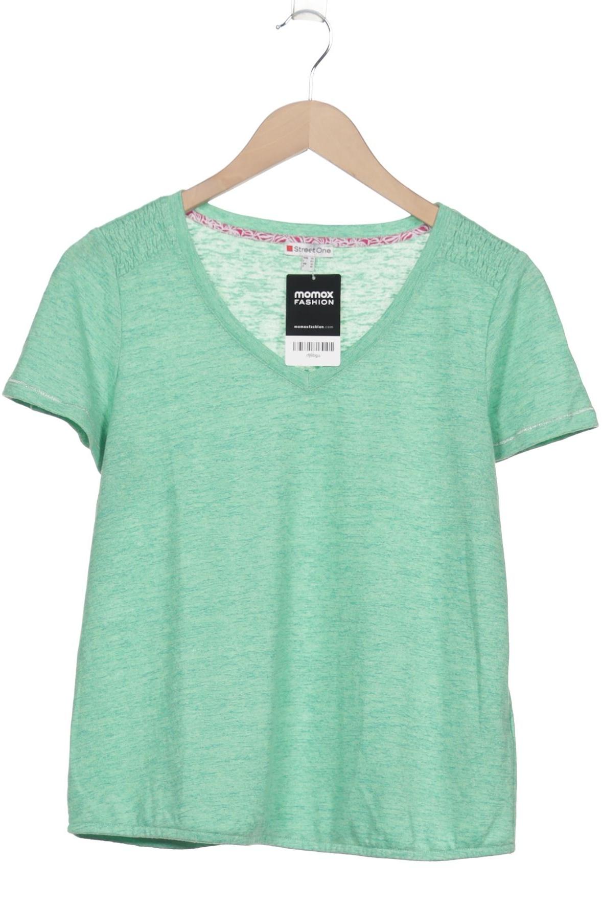 

Street One Damen T-Shirt, grün, Gr. 36