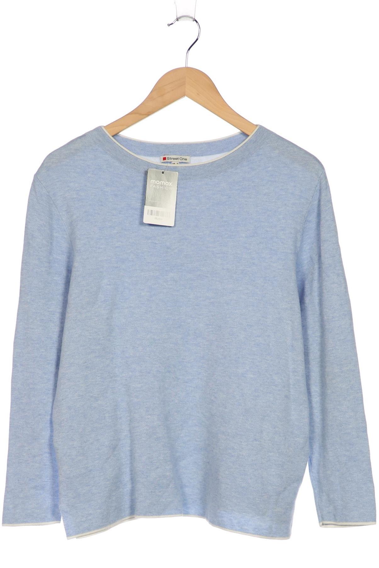 

Street One Damen Pullover, blau, Gr. 42