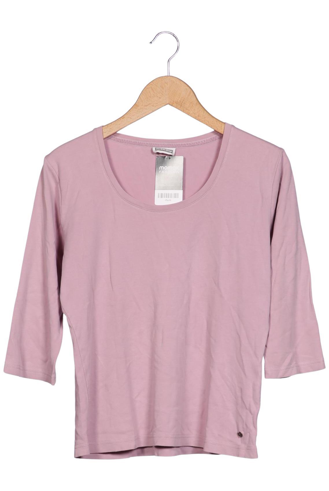 

Street One Damen Langarmshirt, pink, Gr. 42