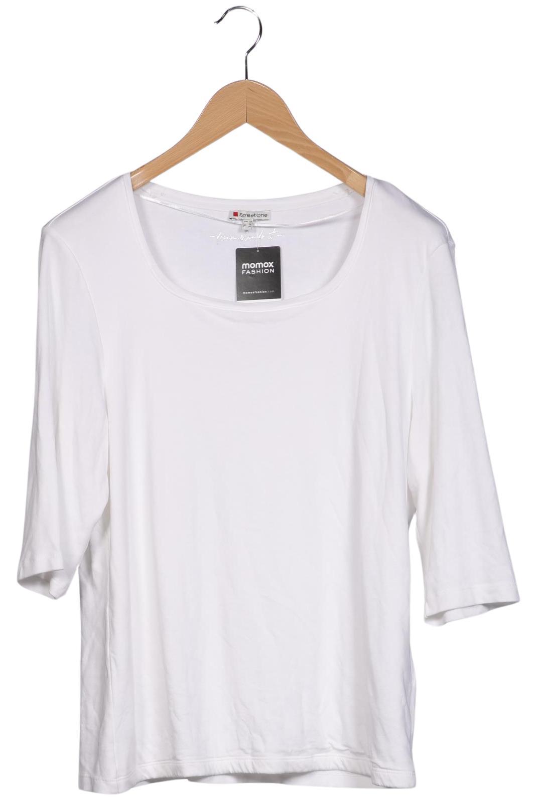 

Street One Damen Langarmshirt, weiß, Gr. 44