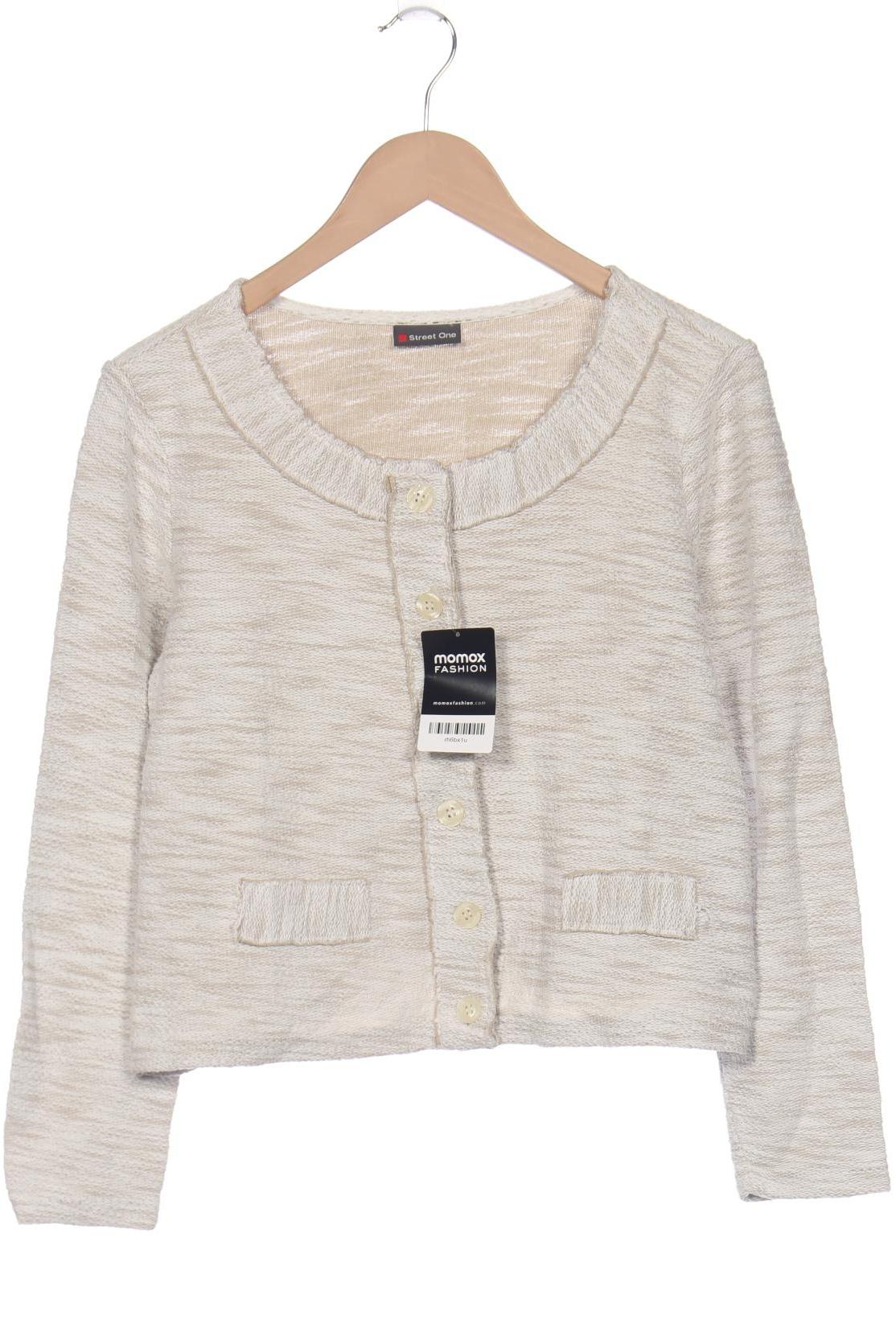 

Street One Damen Strickjacke, beige, Gr. 38