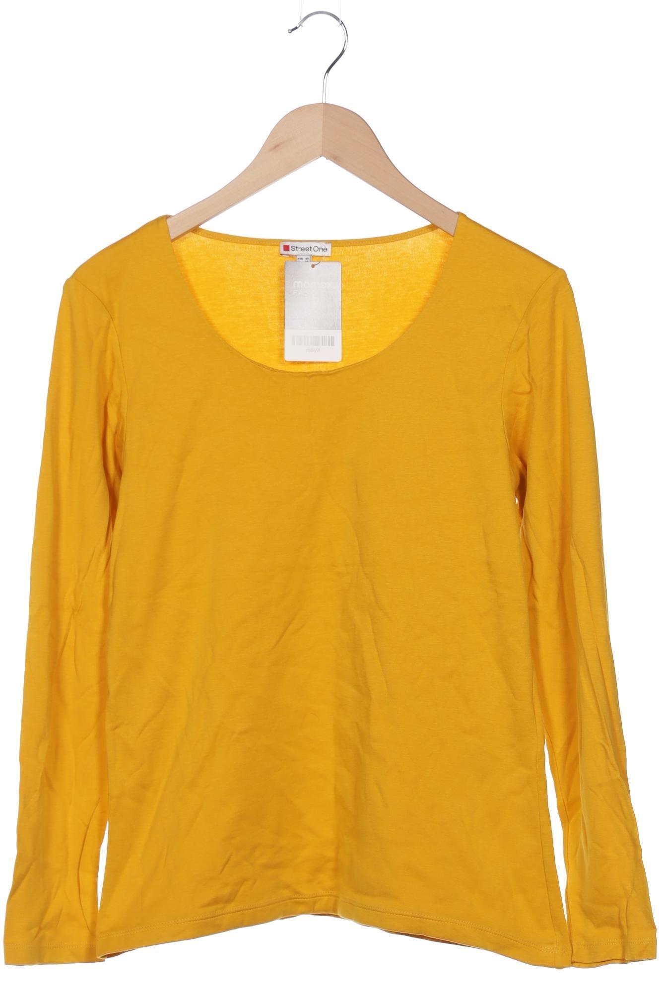 

Street One Damen Langarmshirt, gelb, Gr. 40
