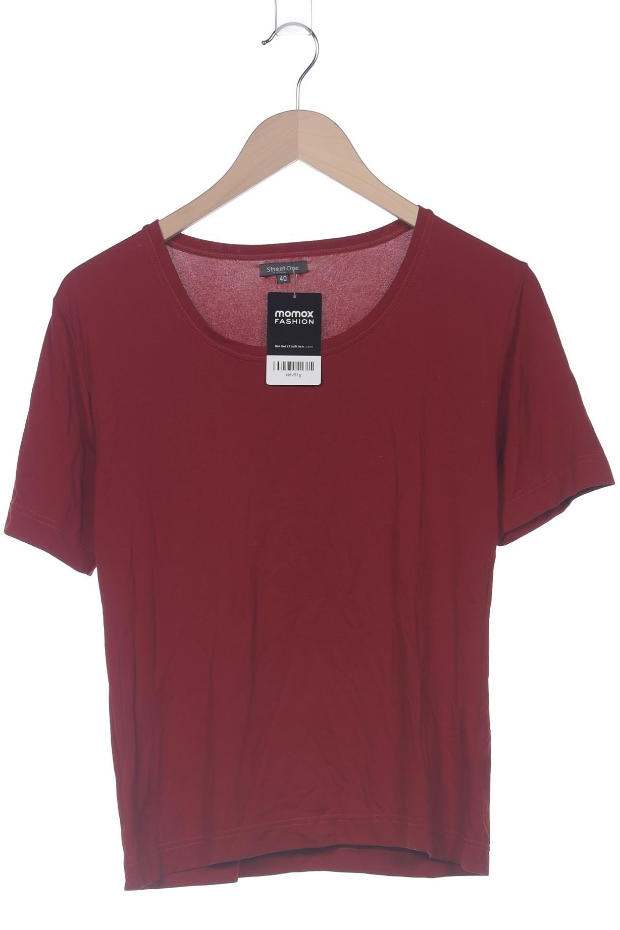 

Street One Damen T-Shirt, bordeaux, Gr. 40