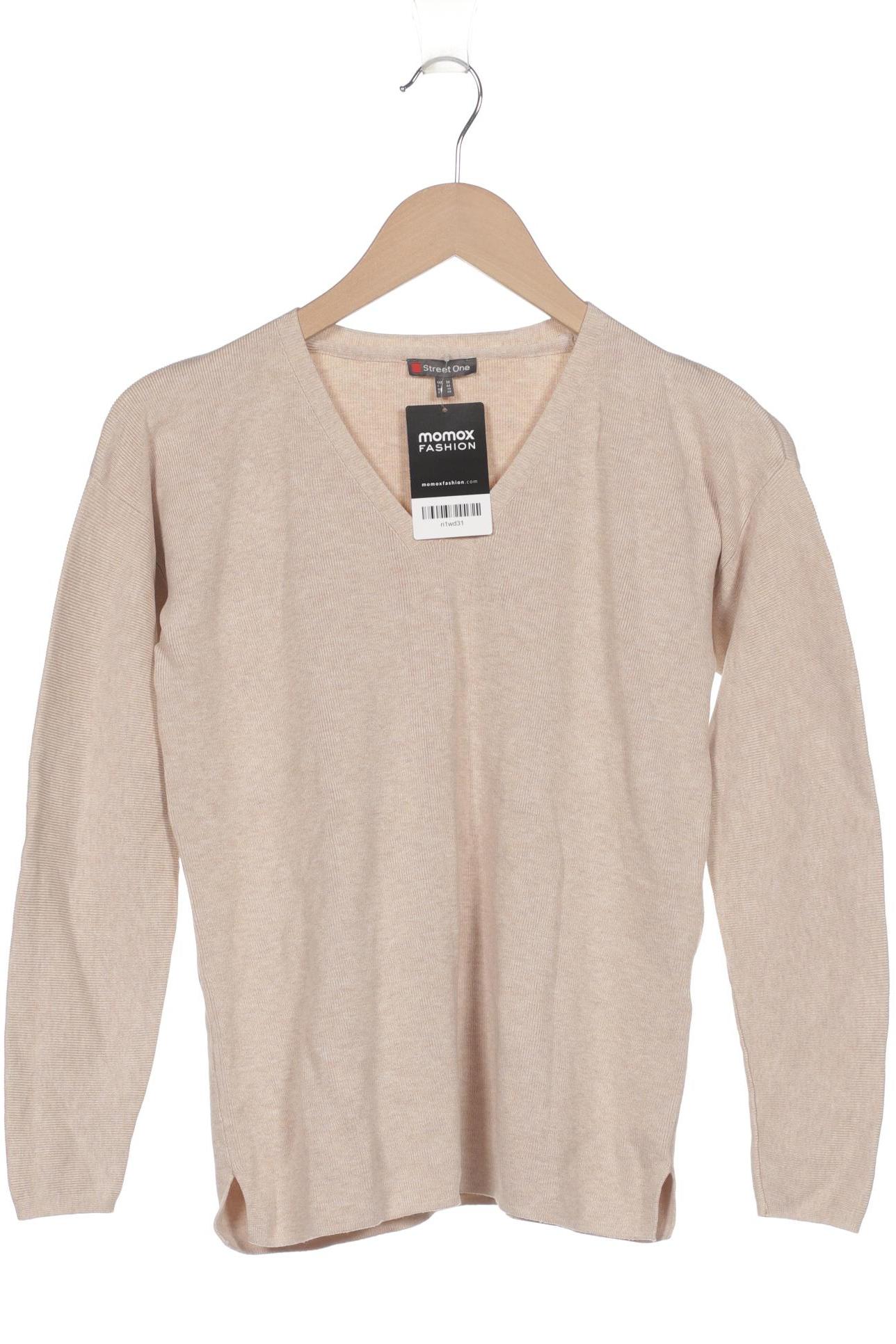 

Street One Damen Pullover, beige, Gr. 36