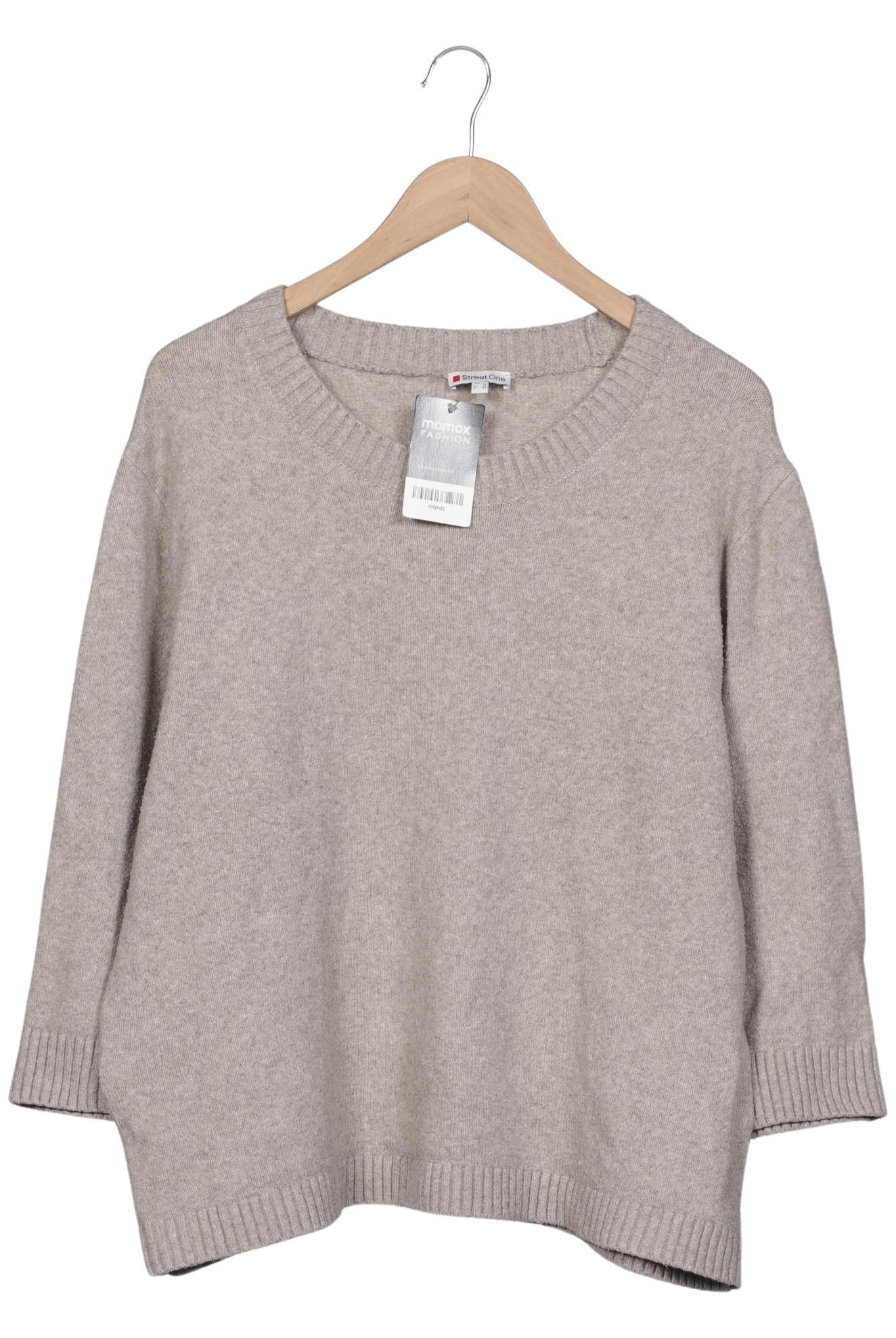 

Street One Damen Pullover, beige, Gr. 42