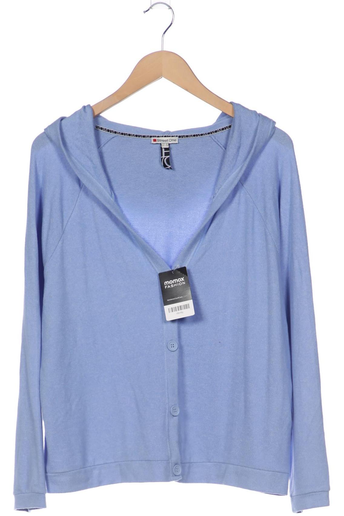 

Street One Damen Strickjacke, hellblau, Gr. 42