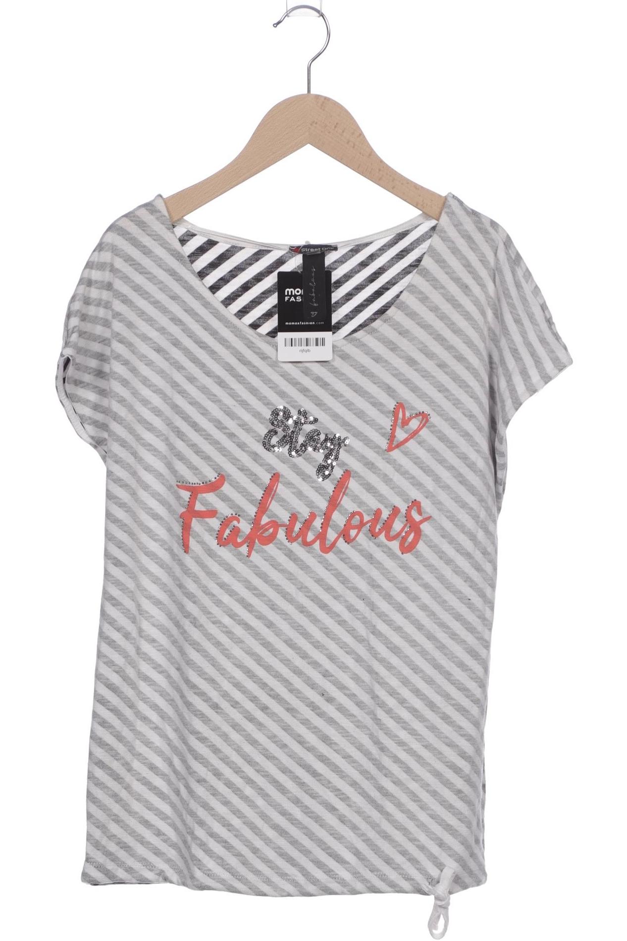 

Street One Damen T-Shirt, grau, Gr. 36