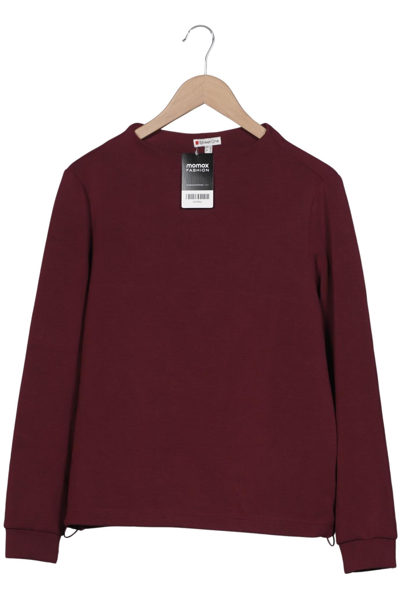 

Street One Damen Sweatshirt, bordeaux, Gr. 40