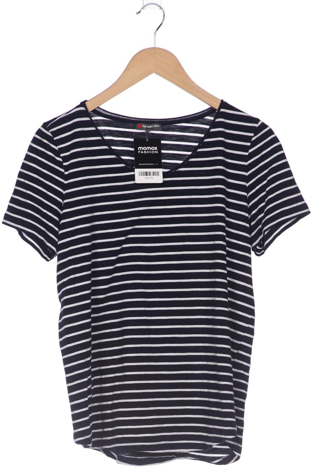 

Street One Damen T-Shirt, marineblau, Gr. 42