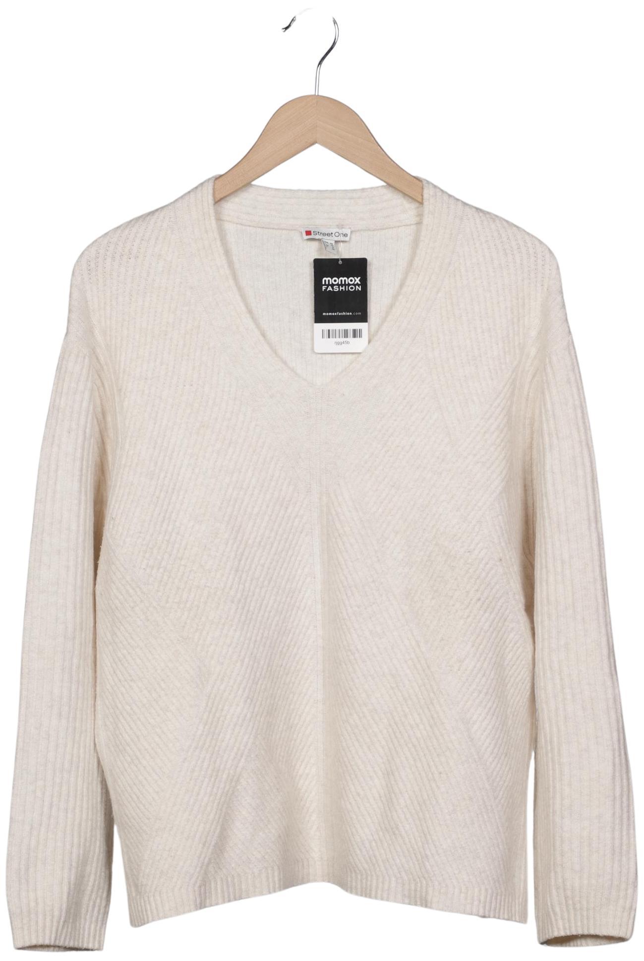 

Street One Damen Pullover, cremeweiß, Gr. 42