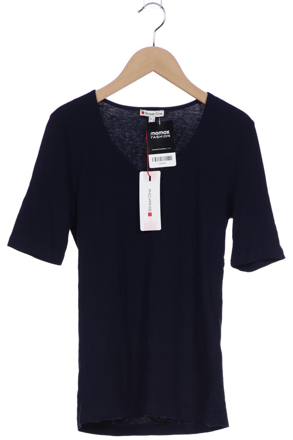 

Street One Damen T-Shirt, marineblau, Gr. 36