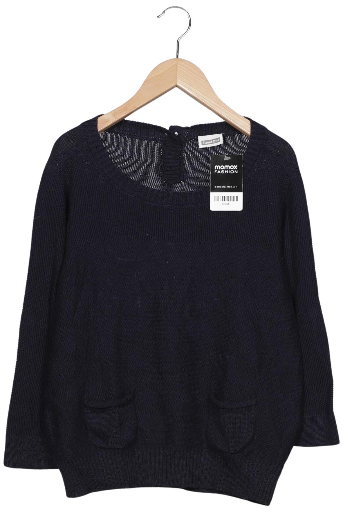 

Street One Damen Pullover, marineblau, Gr. 38