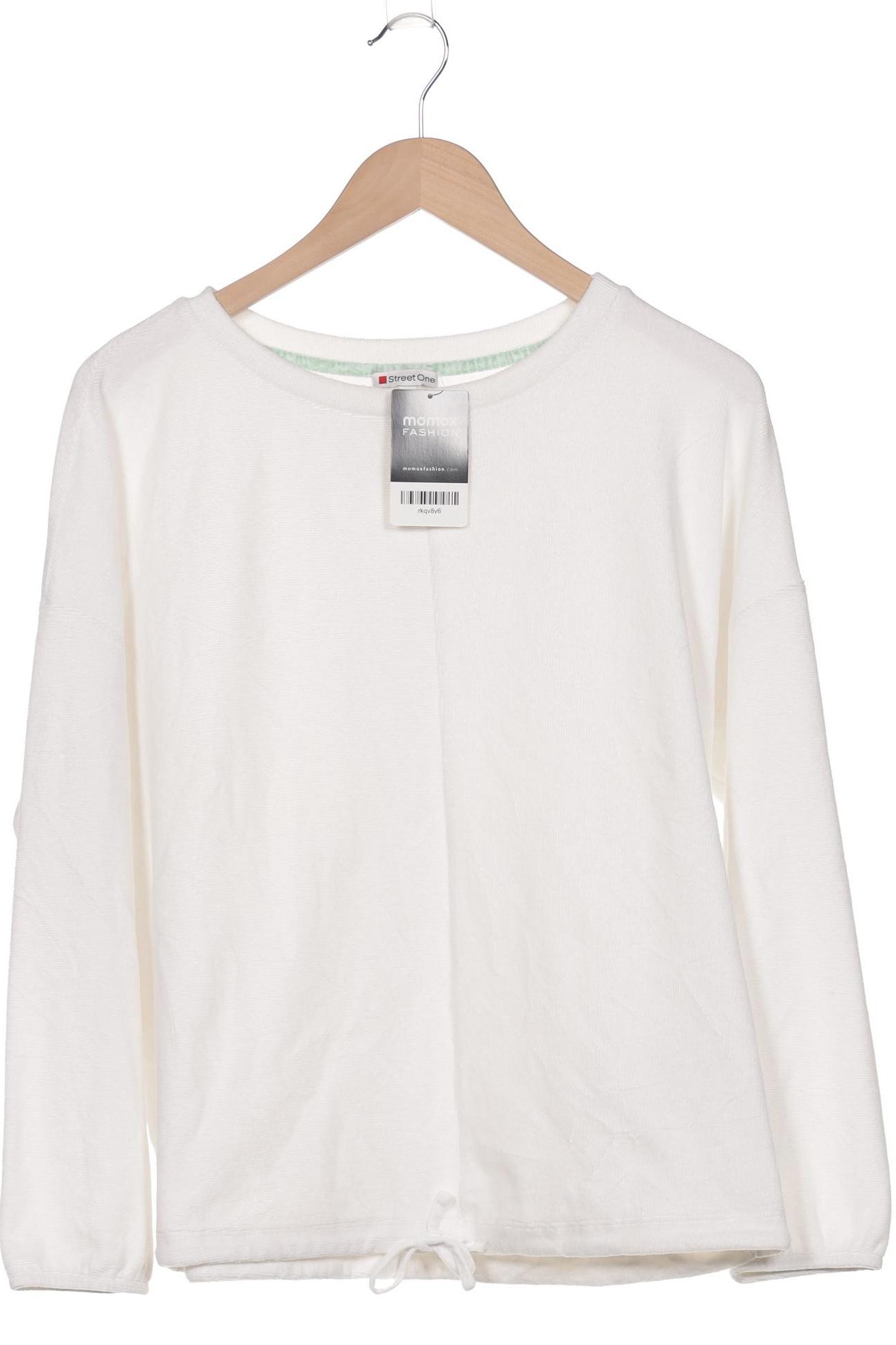 

Street One Damen Sweatshirt, weiß, Gr. 40