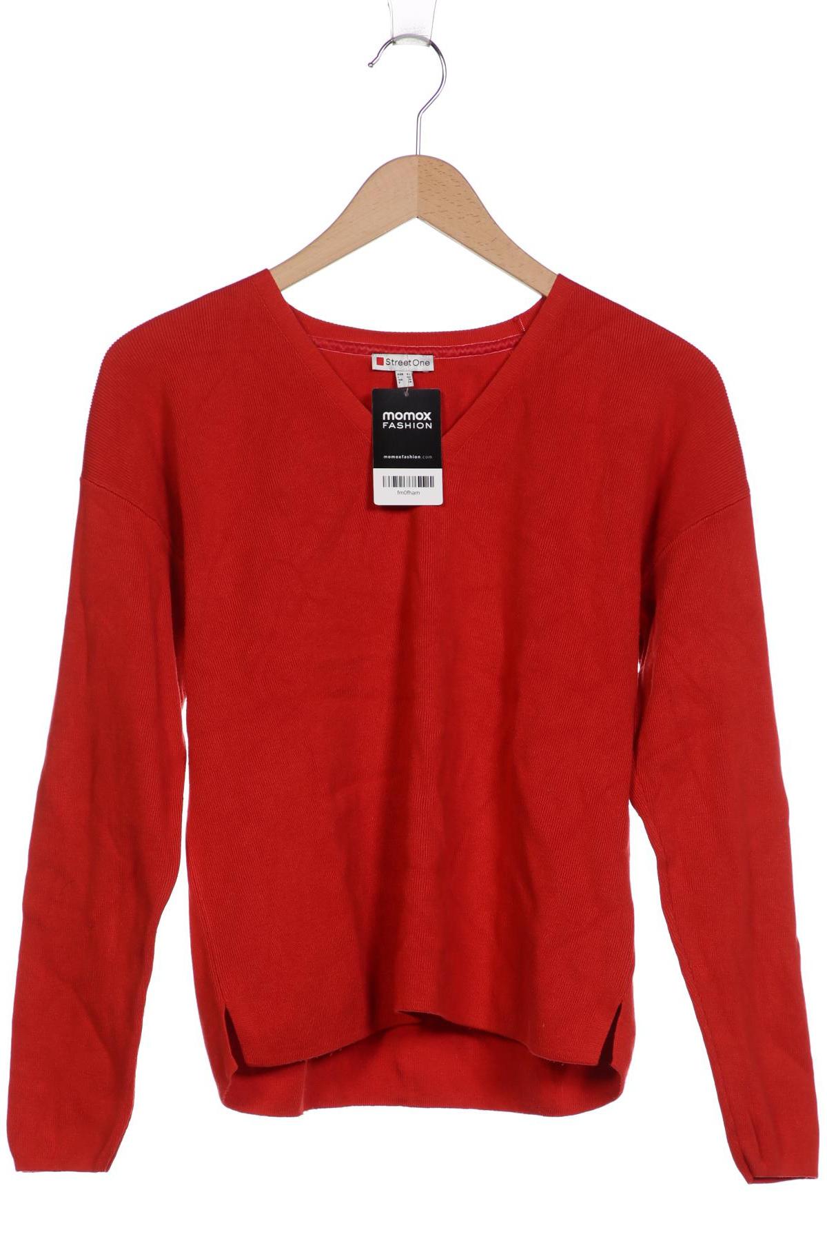 

Street One Damen Pullover, rot, Gr. 36