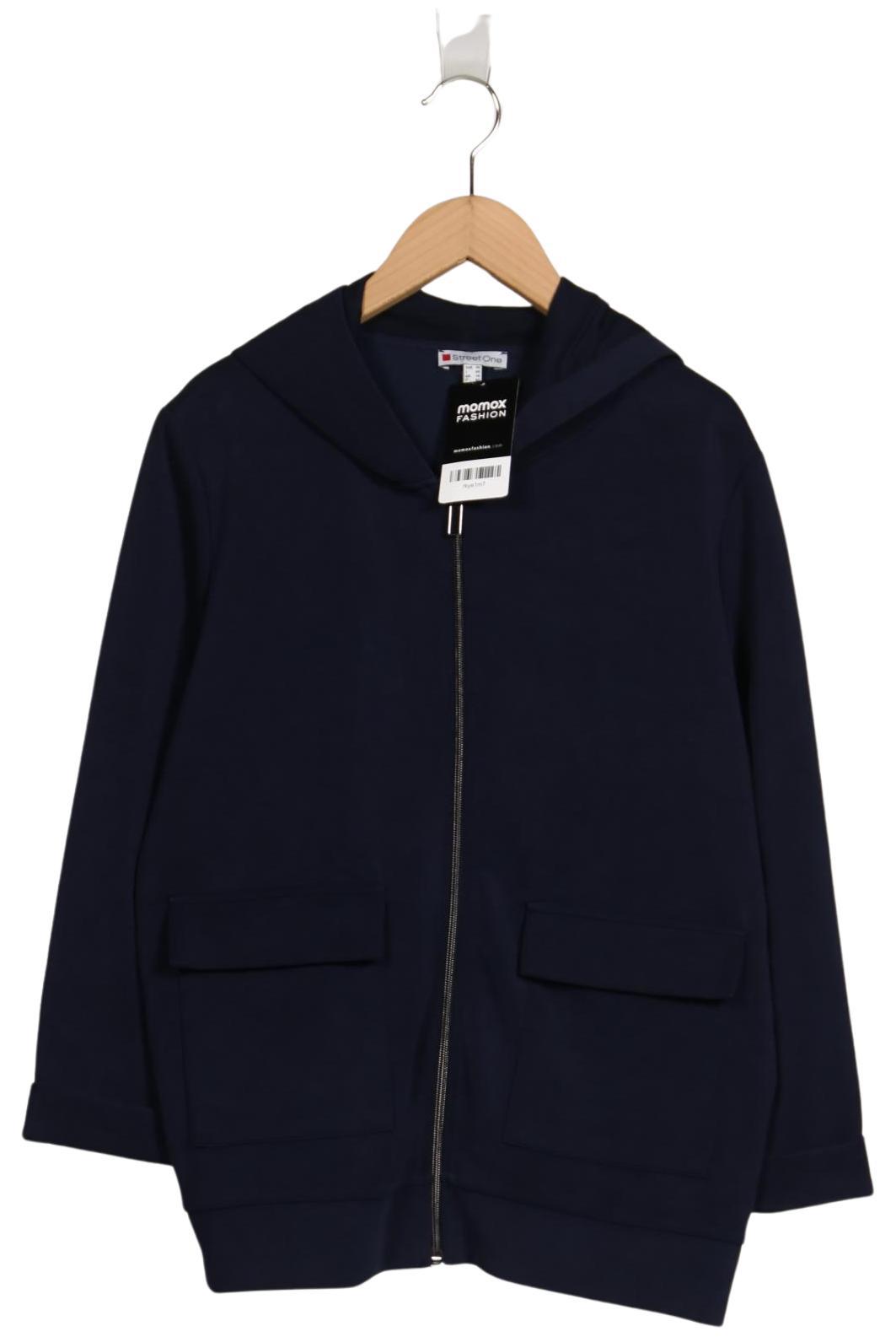 

Street One Damen Kapuzenpullover, marineblau, Gr. 40
