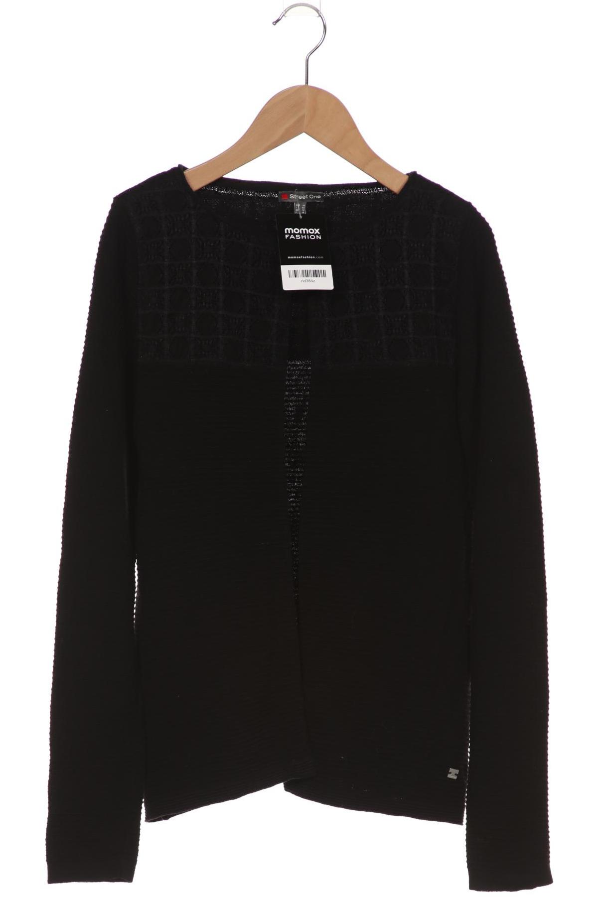 

Street One Damen Strickjacke, schwarz, Gr. 36