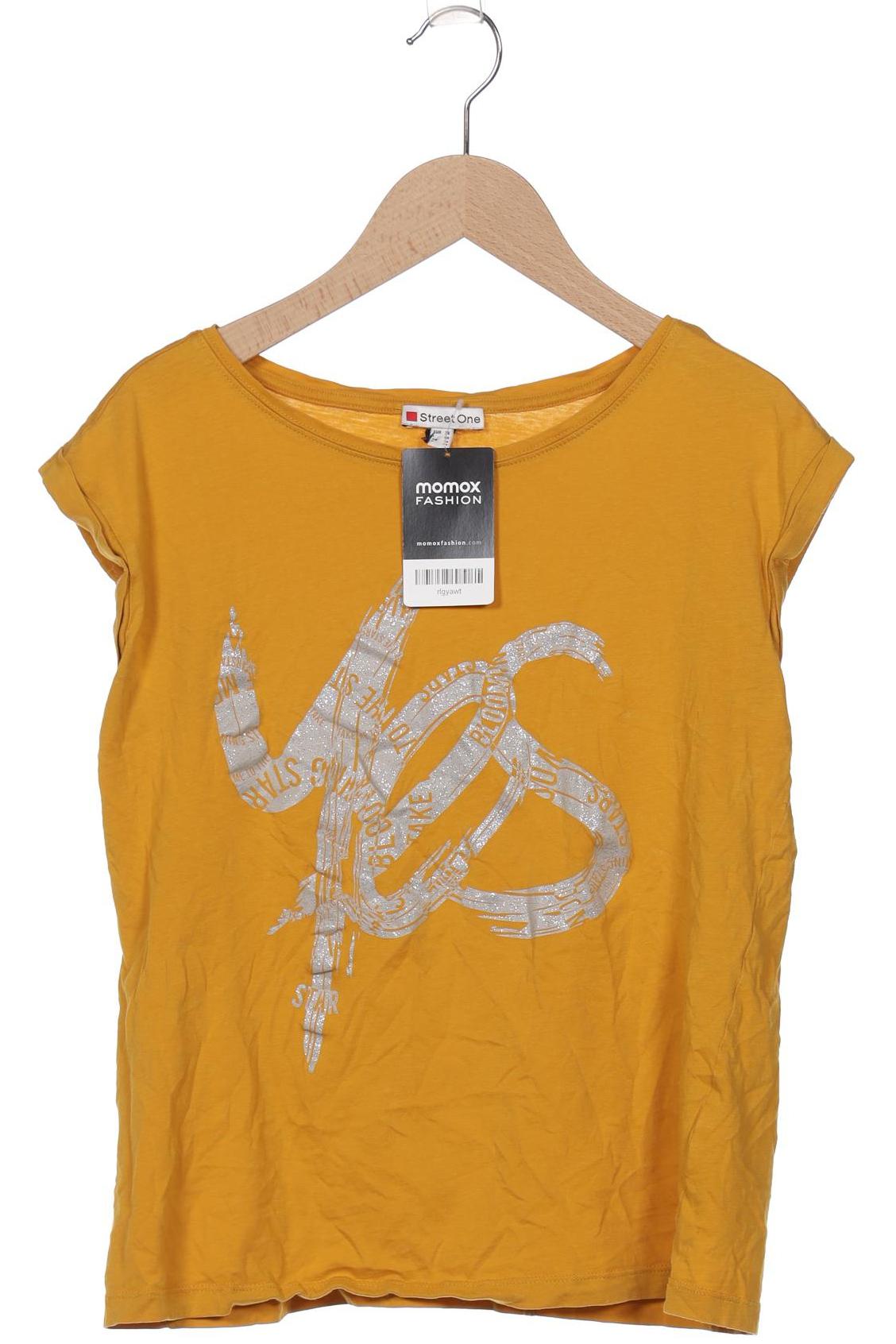 

Street One Damen T-Shirt, gelb, Gr. 36