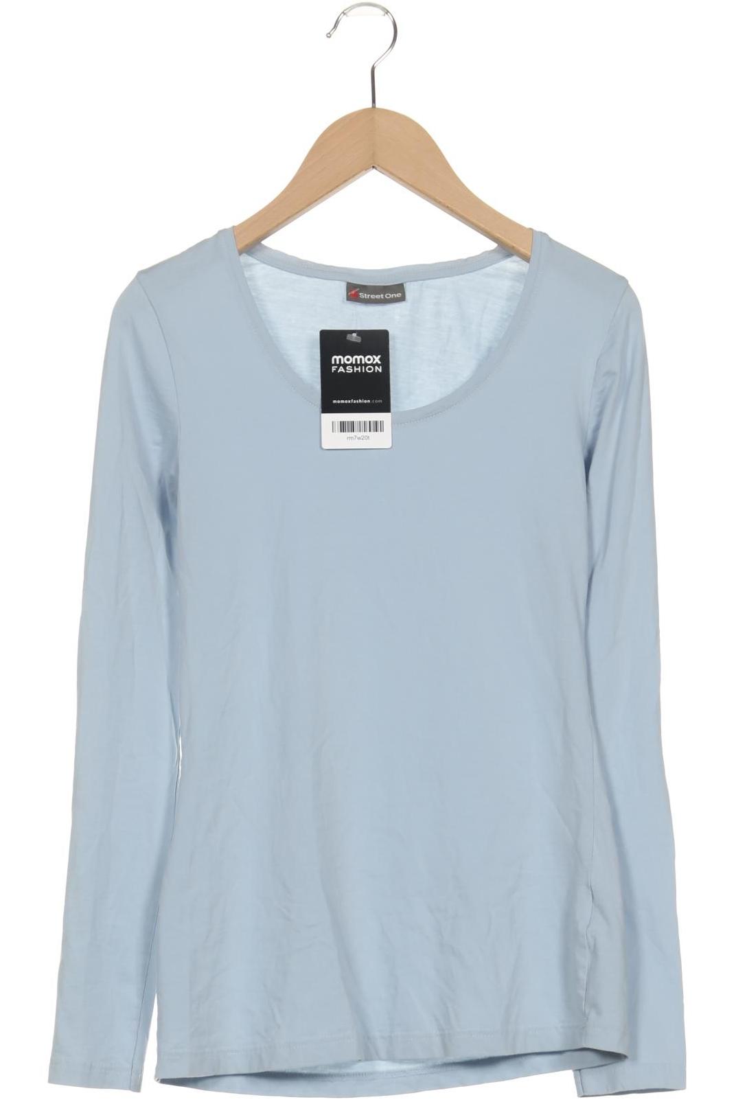 

Street One Damen Langarmshirt, blau, Gr. 34