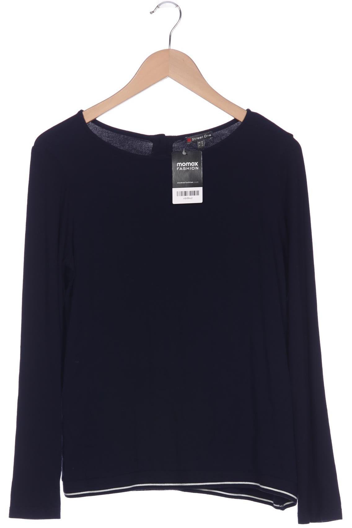 

Street One Damen Langarmshirt, marineblau, Gr. 40