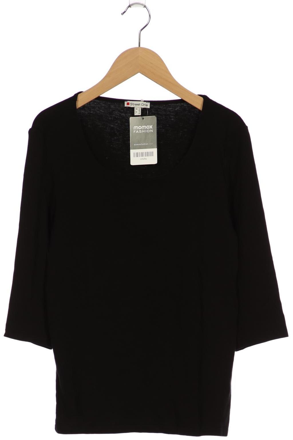 

Street One Damen Langarmshirt, schwarz, Gr. 40