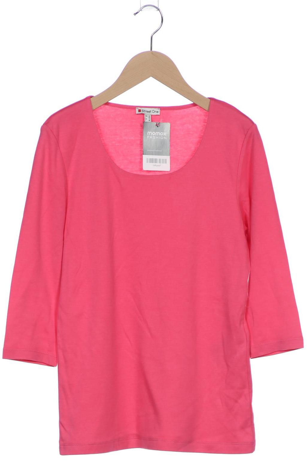 

Street One Damen Langarmshirt, pink, Gr. 36