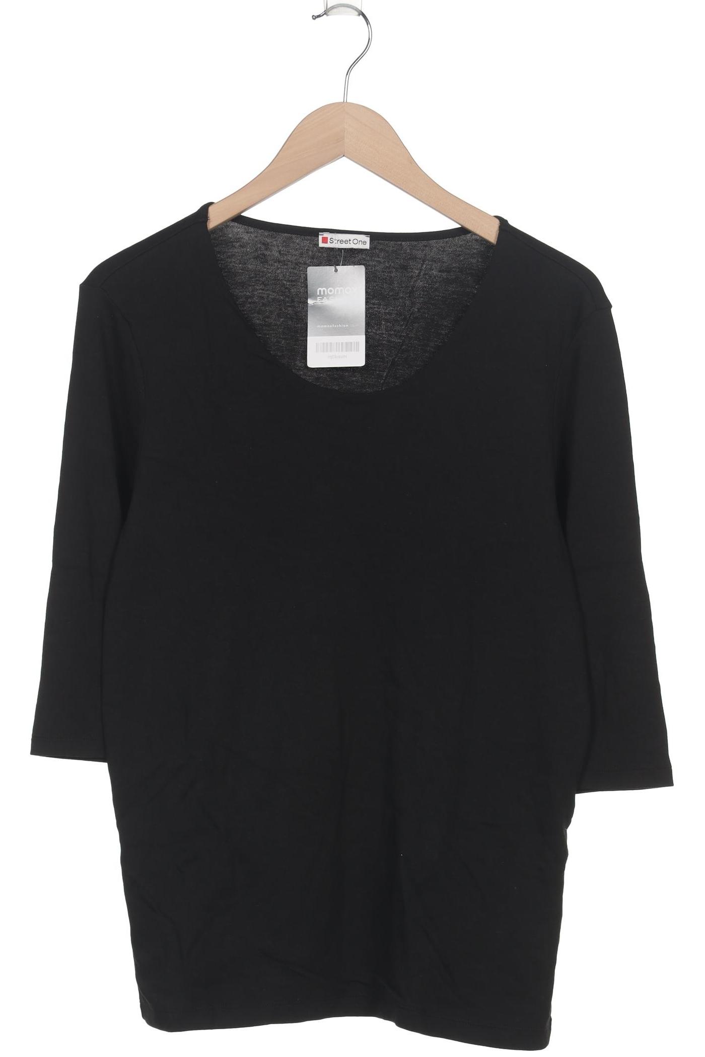 

Street One Damen T-Shirt, schwarz, Gr. 42