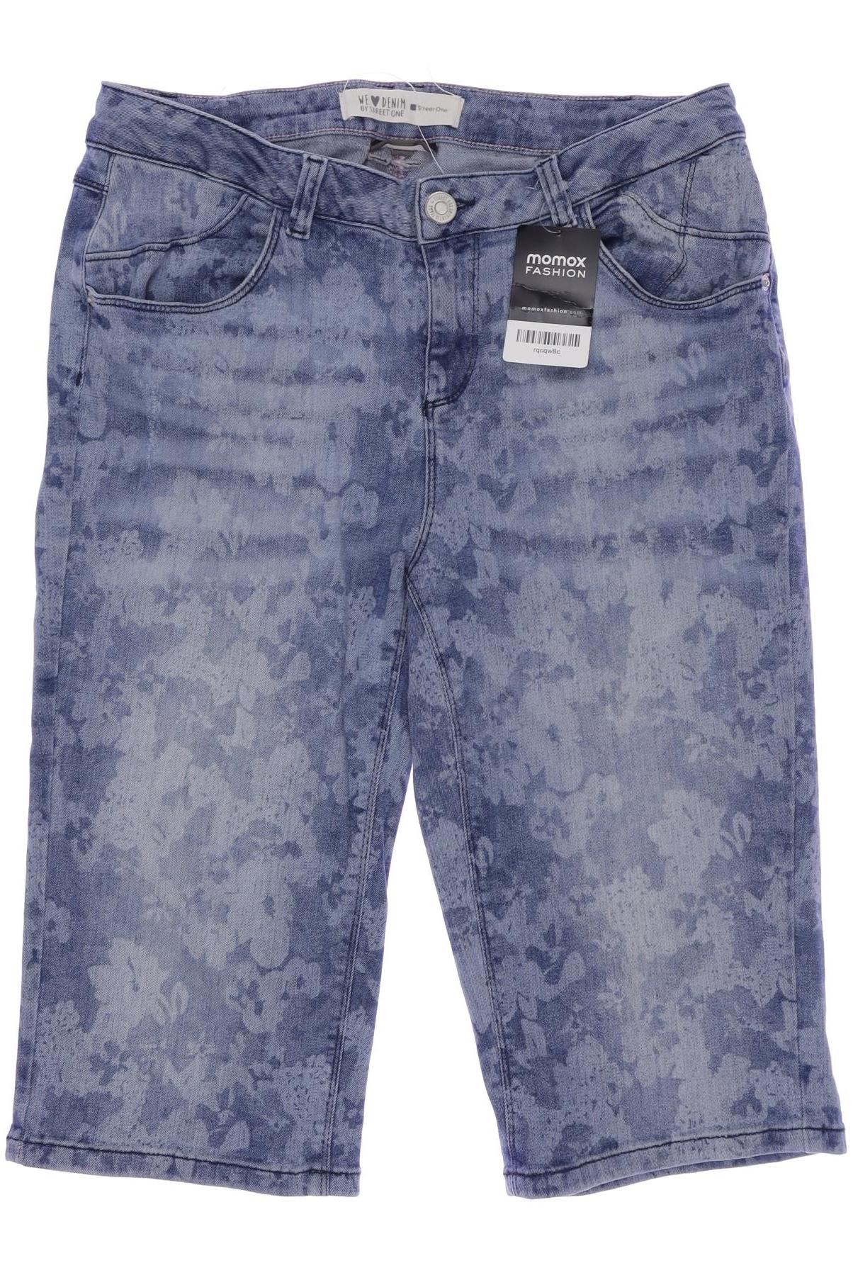 

Street One Damen Shorts, blau, Gr. 31