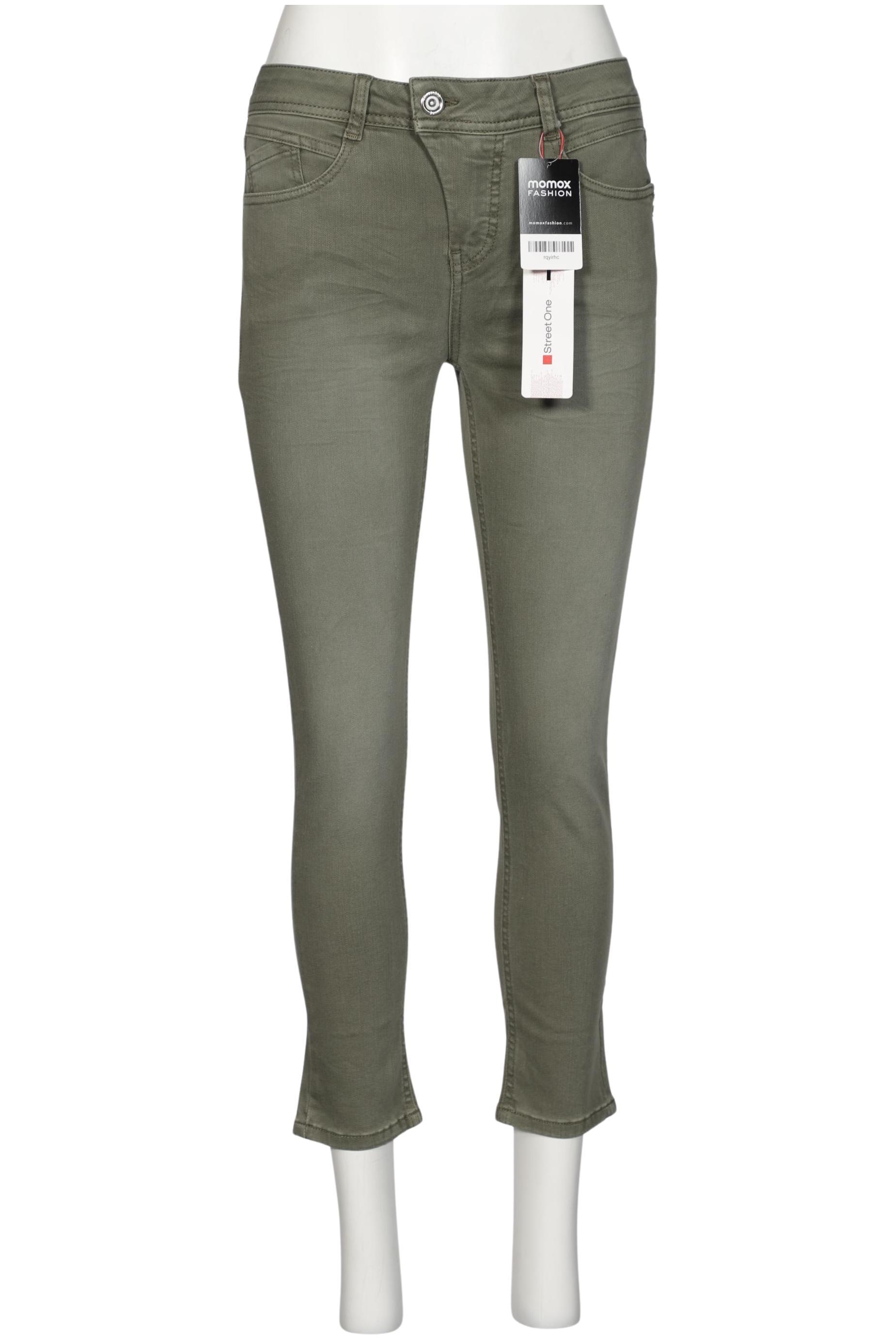 

Street One Damen Jeans, grün, Gr. 27