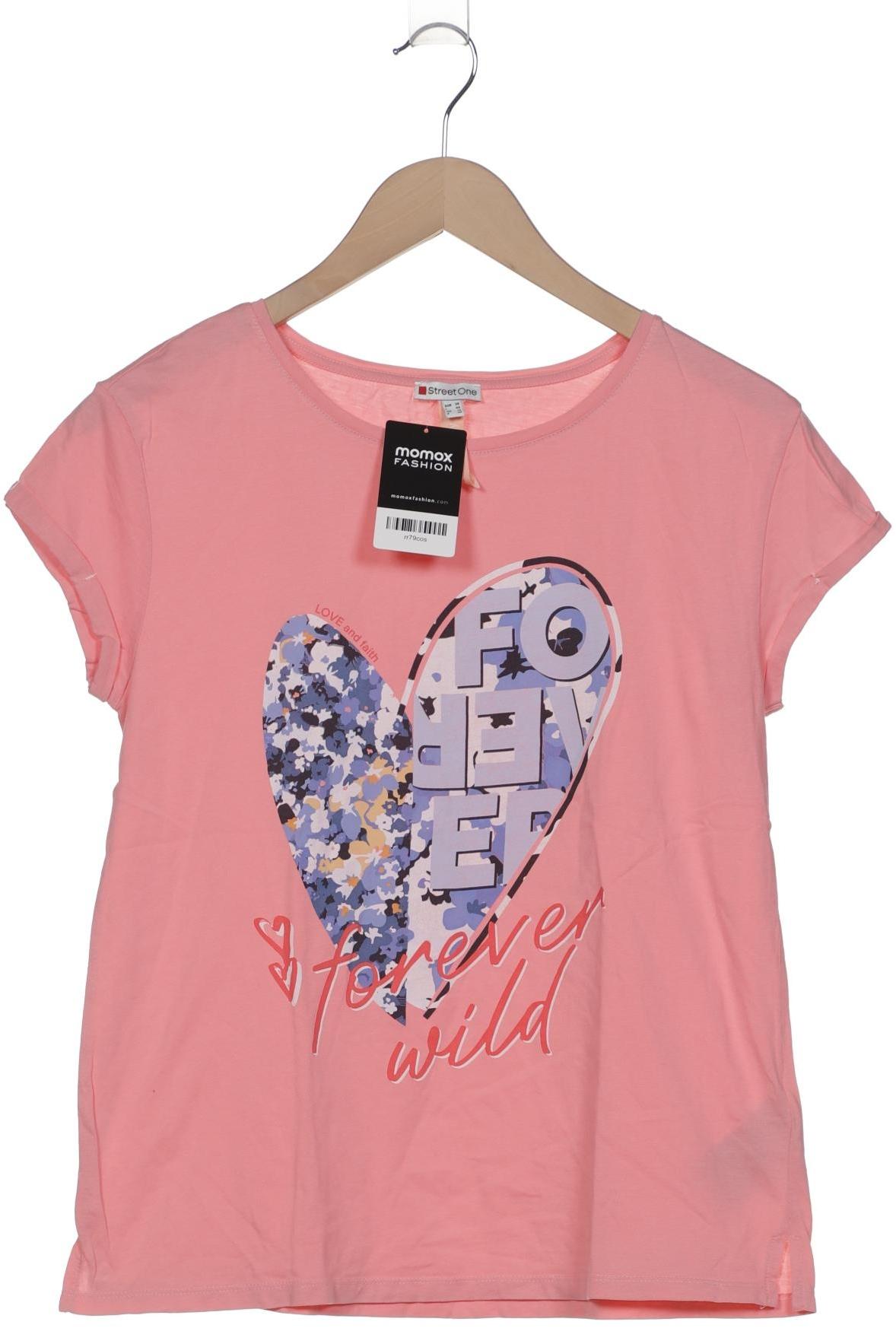 

Street One Damen T-Shirt, pink, Gr. 36
